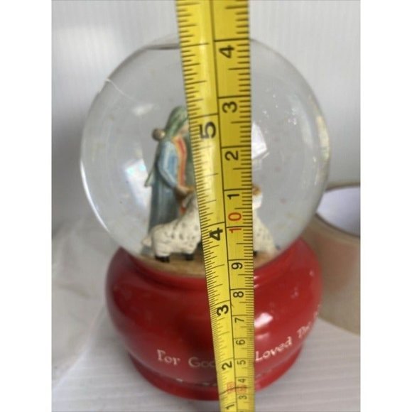Snow Music Box Nativity Globe by DaySpring Christmas Decor - Picture 8 of 8